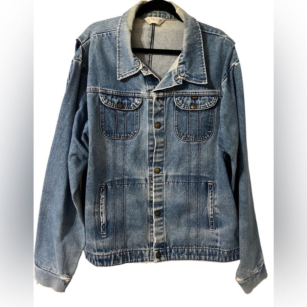 Vintage Key Imperial Denim Jacket